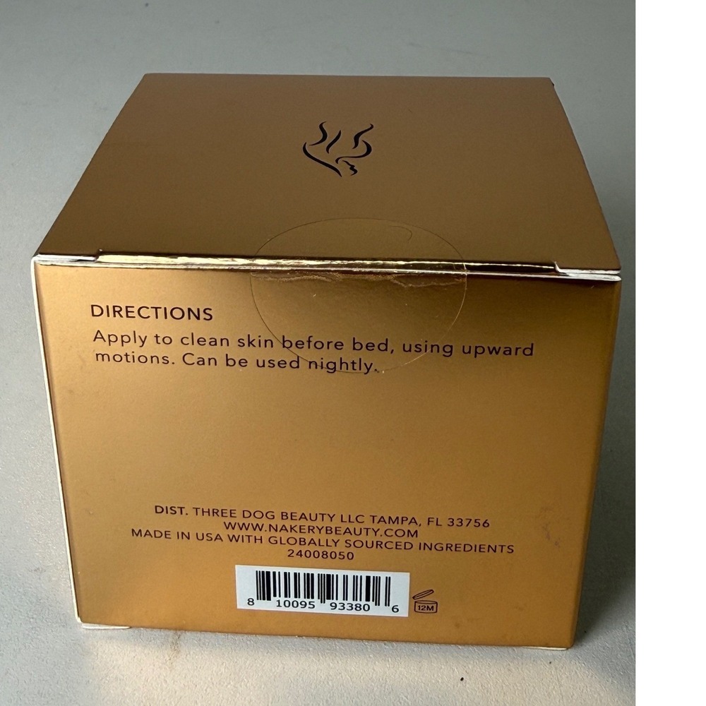 Nakery‎ Beauty Night Cream Lift-Tox Repair Firming Anti-Aging 2oz New - Picture 3 of 6